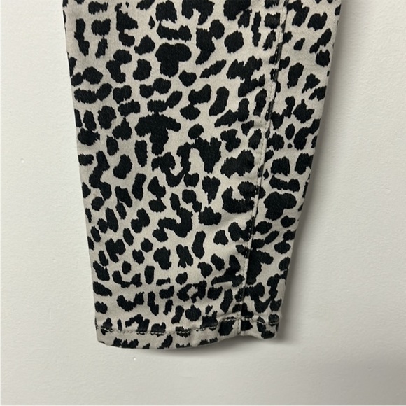 Miss Me Mid Rise Ankle Skinny Animal Print Jeans - Picture 6 of 12